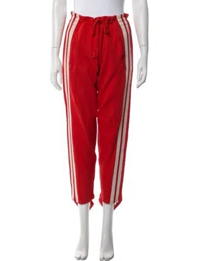 Pre-owned Isabel Marant Étoile Straight Leg Pants In Red