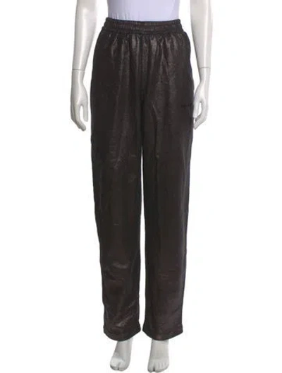 Pre-owned Isabel Marant Étoile Straight Leg Pants W/ Tags In Black