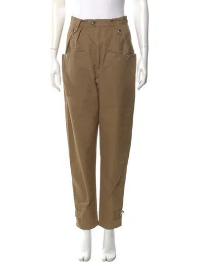 Pre-owned Isabel Marant Étoile Straight Leg Pants W/ Tags In Brown