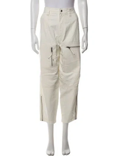 Pre-owned Isabel Marant Étoile Straight Leg Pants W/ Tags In Grey