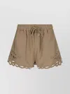 Isabel Marant Étoile Straight Leg Trousers Elastic Waistband