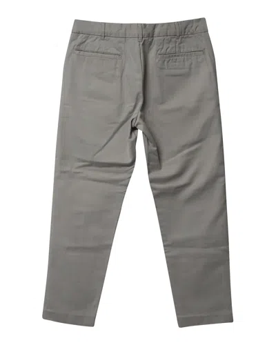 Isabel Marant Étoile Isabel Marant Etoile Straight Leg Trousers In Taupe Grey Cotton