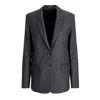 Isabel Marant Étoile Isabel Marant Etoile Stretch Virgin Wool Lesandre Jacket In Black
