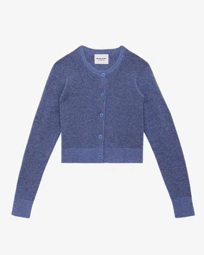 Isabel Marant Étoile Nity Cardigan In Sky Blue