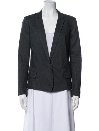 Pre-owned Isabel Marant Étoile Striped Blazer In Blue