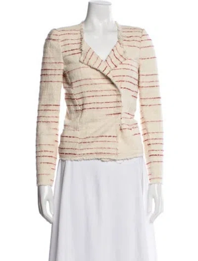 Pre-owned Isabel Marant Étoile Striped Blazer In Neutrals