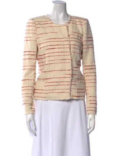 Pre-owned Isabel Marant Étoile Striped Crew Neck Sweater