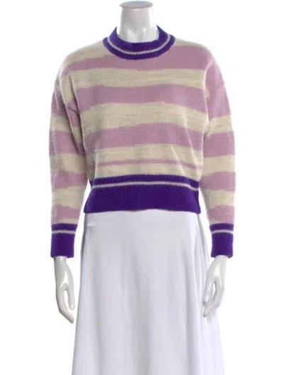 Pre-owned Isabel Marant Étoile Striped Crew Neck Sweater In Multi