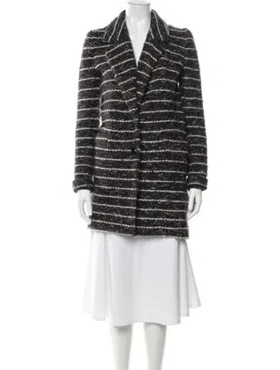 Pre-owned Isabel Marant Étoile Striped Jacket In Black