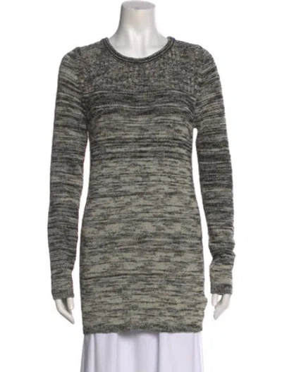 Pre-owned Isabel Marant Étoile Striped Scoop Neck Sweater In Blue