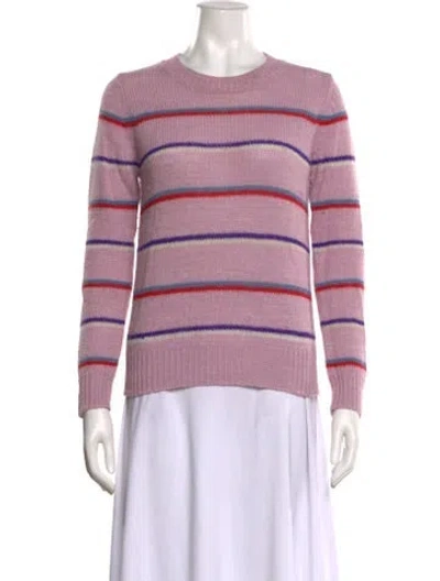Pre-owned Isabel Marant Étoile Striped Scoop Neck Sweater In Multi