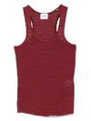 Isabel Marant Étoile Striped Sleeveless Tank Top In Red
