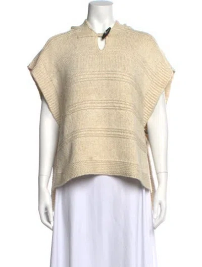 Pre-owned Isabel Marant Étoile Striped Sweater In Neutral
