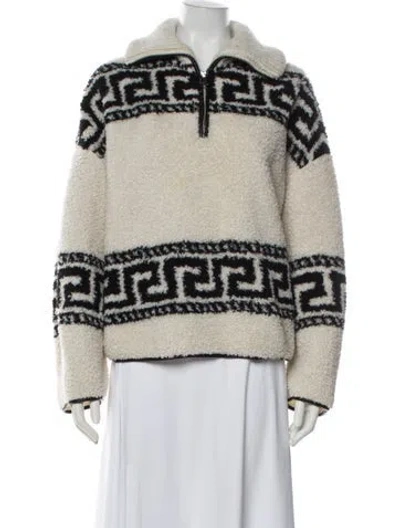 Pre-owned Isabel Marant Étoile Striped V-neck Sweater