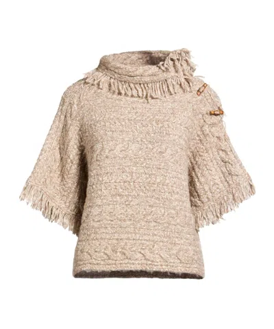 Isabel Marant Étoile Stylish Grey Cable Knit Sweater In Black