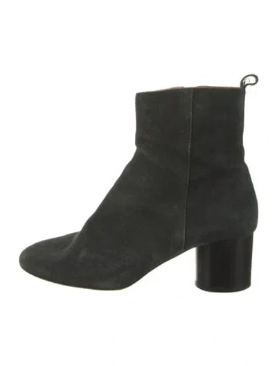 Pre-owned Isabel Marant Étoile Suede Boots In Green