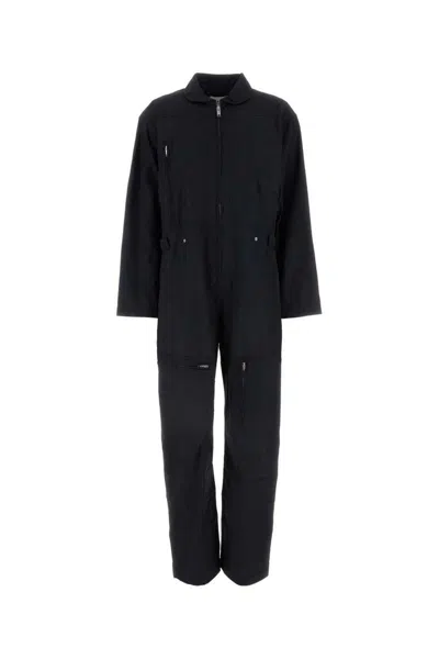 Isabel Marant Étoile Isabel Marant Etoile Woman Black Cotton Blend Rabbia Jumpsuit