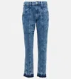Isabel Marant Étoile Sulanoa Cotton Jeans In Light Blue