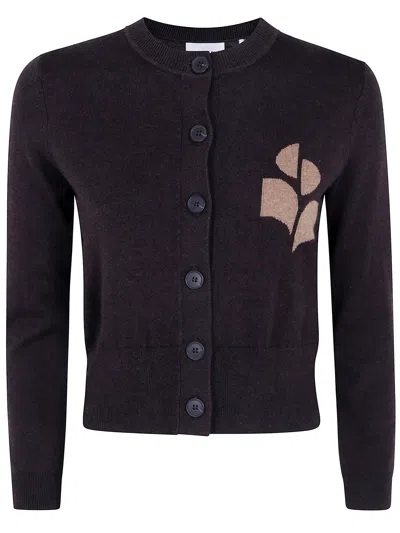 Isabel Marant Étoile Sweater Classic Roundneck "newton" In Brown