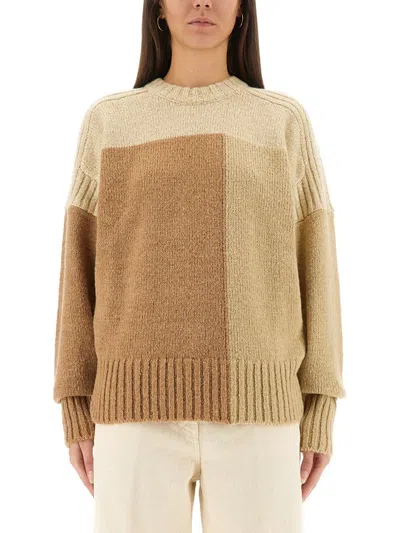 Isabel Marant Étoile Sweater "daryl" In Brown