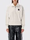 Isabel Marant Étoile Isabel Marant Etoile Melange Sand Cotton Blend Ross Sweatshirt In Neutral