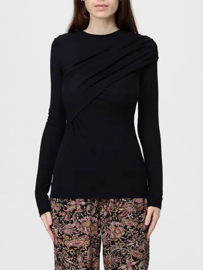 ISABEL MARANT ÉTOILE TOP ISABEL MARANT ETOILE WOMAN COLOR BLACK,H47293002