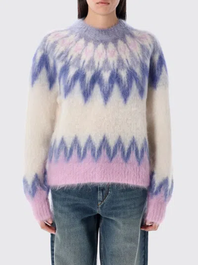 ISABEL MARANT ÉTOILE SWEATER ISABEL MARANT ETOILE WOMAN COLOR BLUE,H27990009