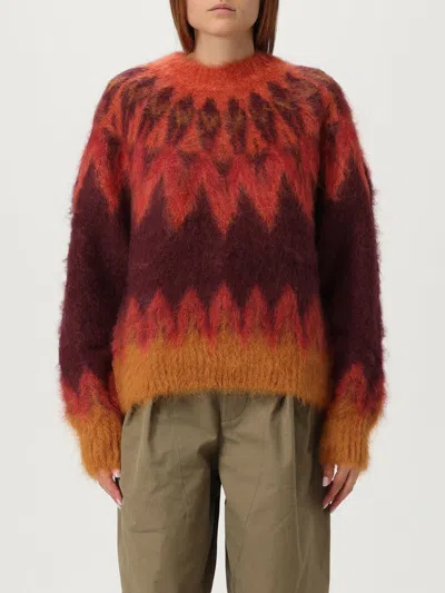 ISABEL MARANT ÉTOILE SWEATER ISABEL MARANT ETOILE WOMAN COLOR BURGUNDY,H27990050