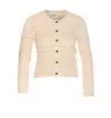 Isabel Marant Étoile Crewneck Knitwear Textured Knit In Beige