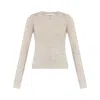 Isabel Marant Étoile Obira Burshed-knit Jumper In Beige