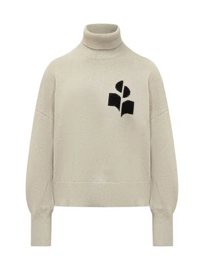 Isabel Marant Étoile Nash Turtleneck Sweater In Beige