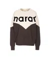 Isabel Marant Étoile Isabel Marant Etoile Two-color Cotton Blend Houston Sweatshirt Women In Brown
