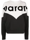 Isabel Marant Étoile Houston Recycled Material Sweatshirt In Faded Black