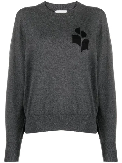 ISABEL MARANT ÉTOILE ISABEL MARANT ÉTOILE CREW-NECK SWEATER WITH PRINT