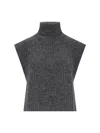 Isabel Marant Étoile Megan Alpaca Blend Knit Vest In Grey