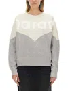 Isabel Marant Étoile Isabel Marant Etoile Houston Sweatshirt In Powder