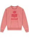 Isabel Marant Étoile Logo-print Sweatshirt In Red
