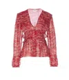 Isabel Marant Étoile Isabel Marant Etoile Women Axeline Shirt In Red
