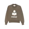 Isabel Marant Étoile Moby Sweatshirt In Green