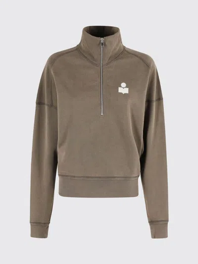 Isabel Marant Étoile Sweatshirt Isabel Marant Etoile Woman Color Brown In Brown