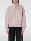 Isabel Marant Étoile Sweatshirt Isabel Marant Etoile Woman Color Ecru In Purple