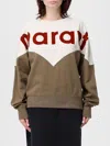 Isabel Marant Étoile Sweatshirt Isabel Marant Etoile Woman Color Green In Multi