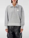 Isabel Marant Étoile Isabel Marant Etoile Ross Half Zip Sweatshirt In Grau