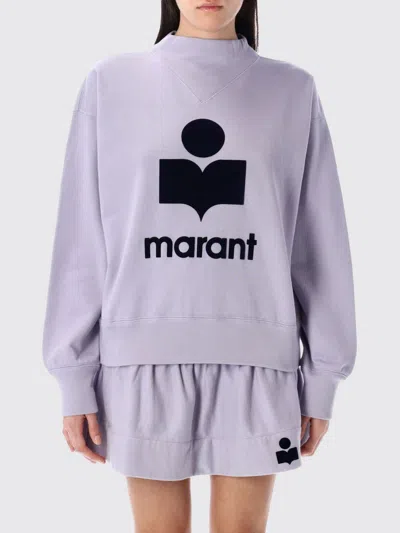 ISABEL MARANT ÉTOILE SWEATSHIRT ISABEL MARANT ETOILE WOMAN COLOR LILAC,G41687038