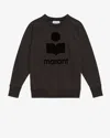 Isabel Marant Étoile Sweatshirt Millyny In Schwarz Gewaschen