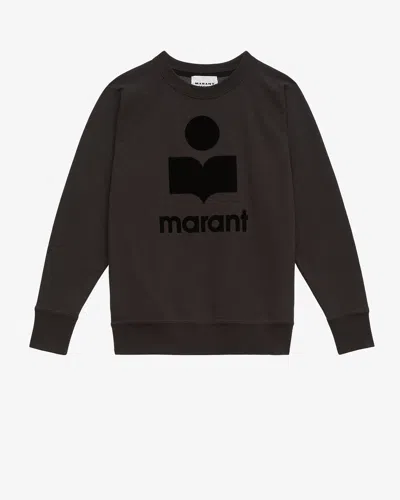 Isabel Marant Étoile Sweatshirt Millyny In Schwarz Gewaschen