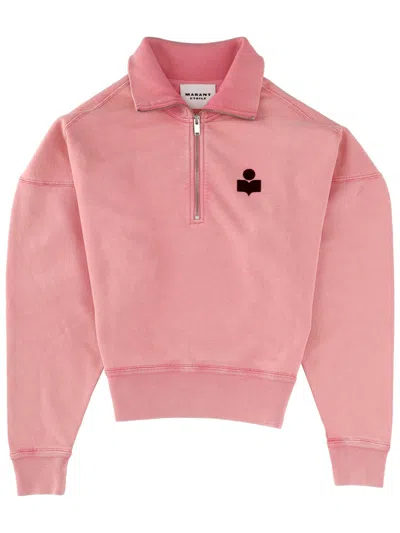Isabel Marant Étoile Sweatshirt "ross" In Pink
