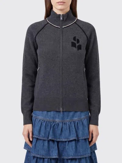 Isabel Marant Étoile Isabel Marant Etoile Sweatshirt Woman Color Charcoal In Multi