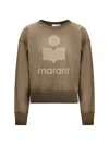 Isabel Marant Étoile Moby Sweatshirt In Beige