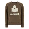 Isabel Marant Étoile Isabel Marant Etoile Mud Cotton Blend Millyny Sweatshirt In Brown